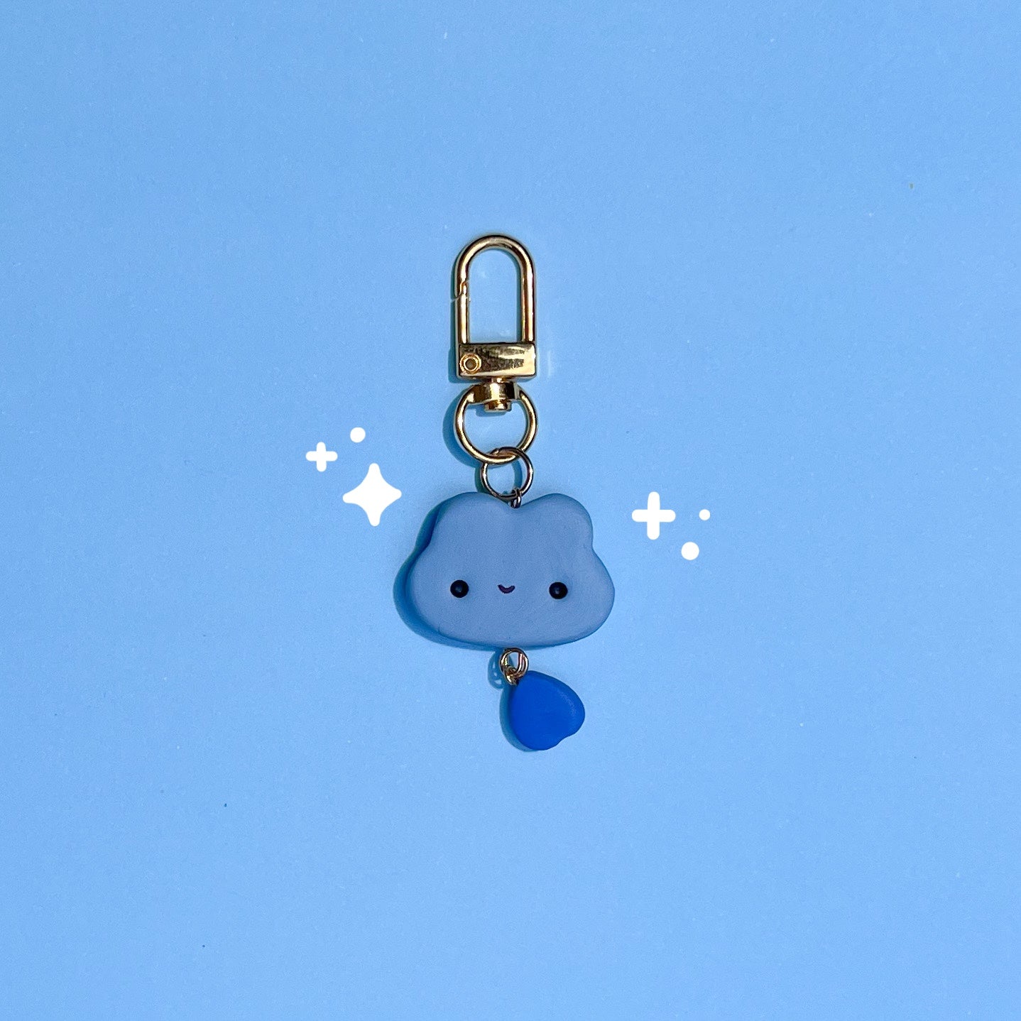 Cloudy keychains