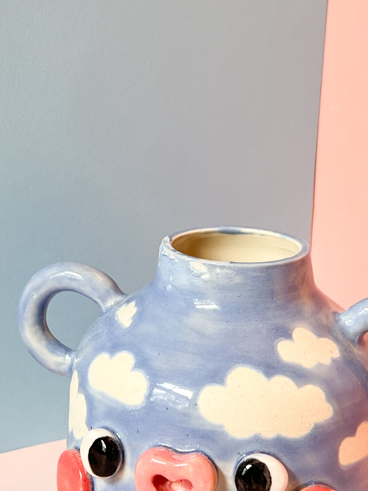 Seconds cloudy vase