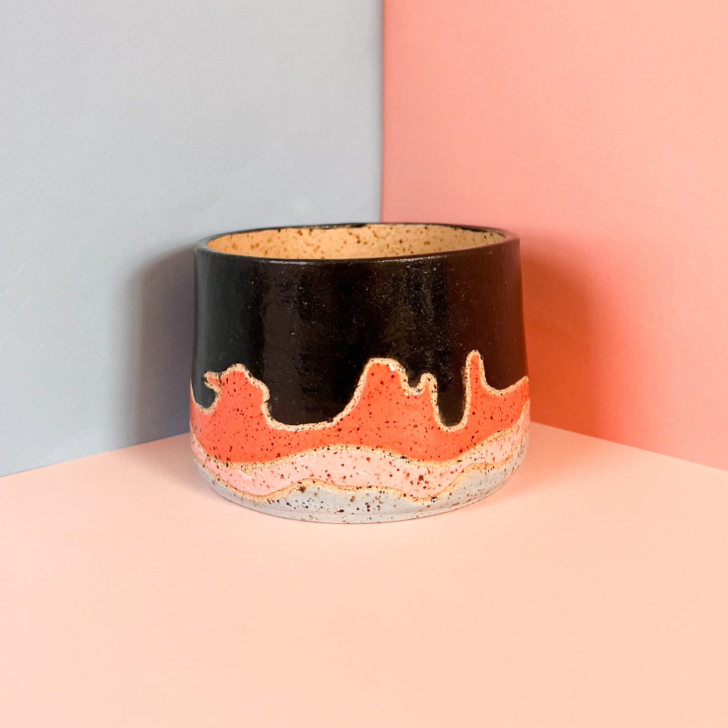 Canyon moon planter
