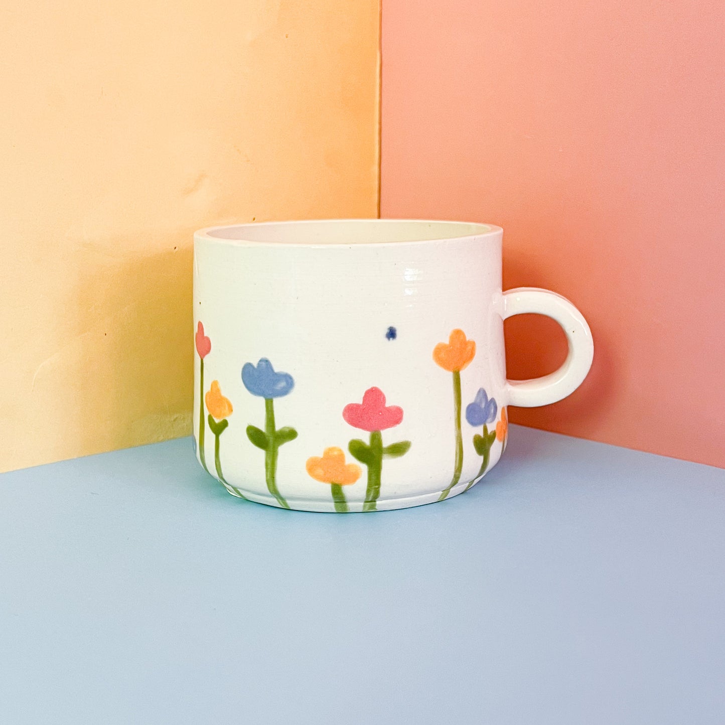 Flower mug