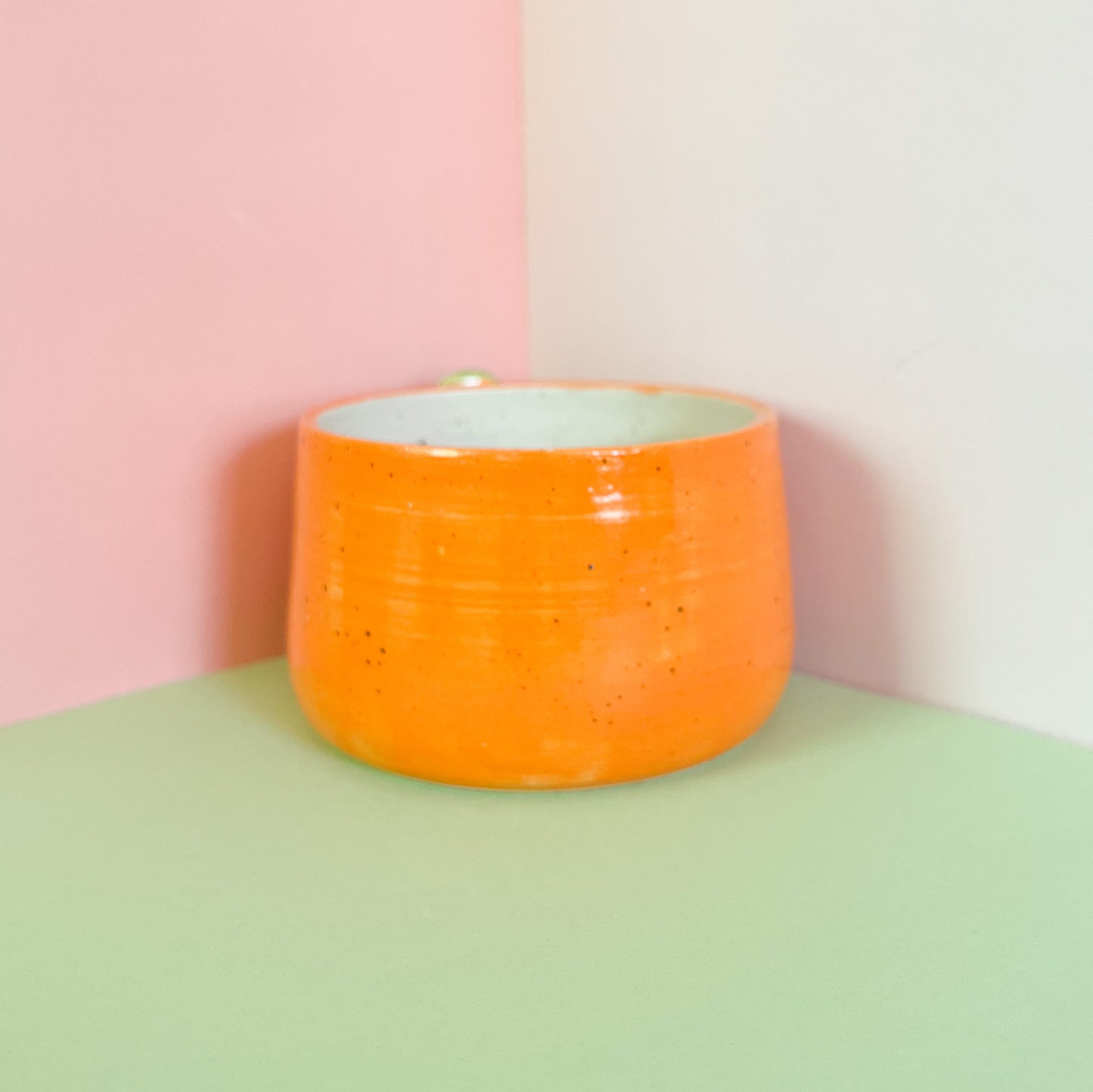 Orange planter