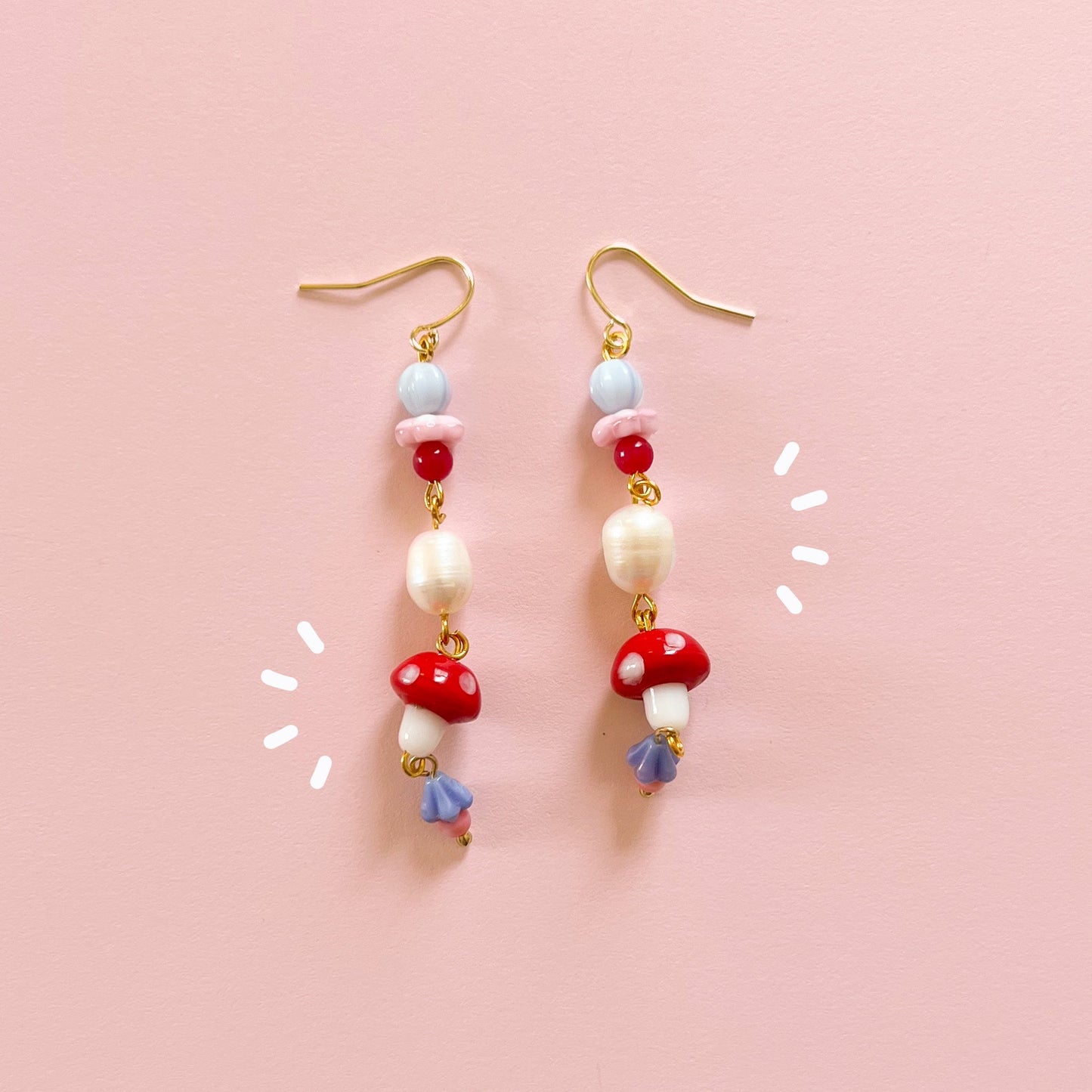 Mushroom Earrings (Patreon exclusive)