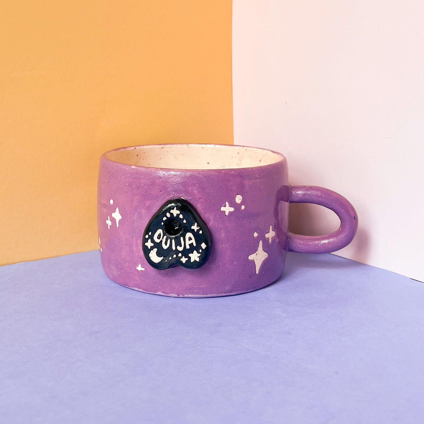 Lavender ouija mug