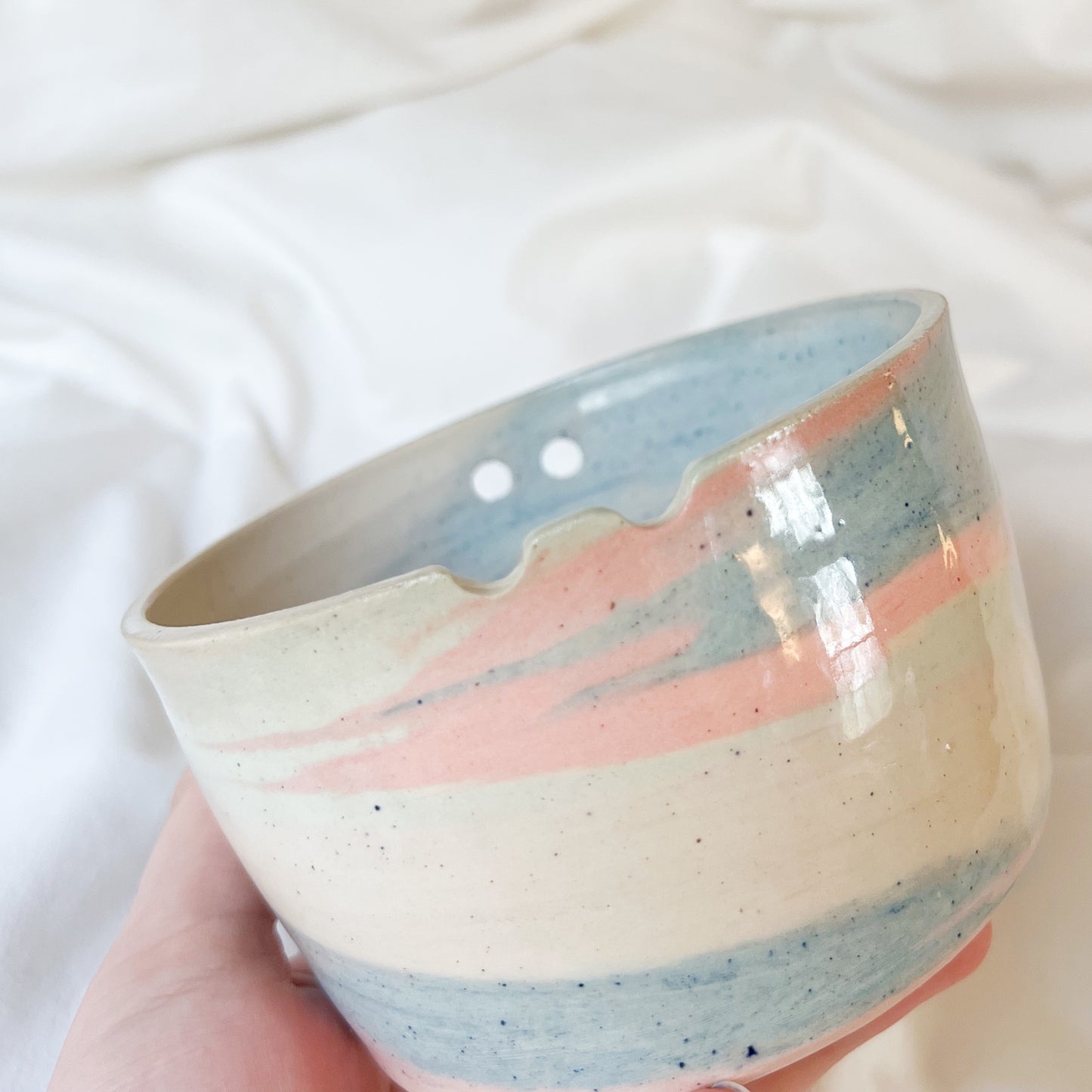 Marble ramen bowl