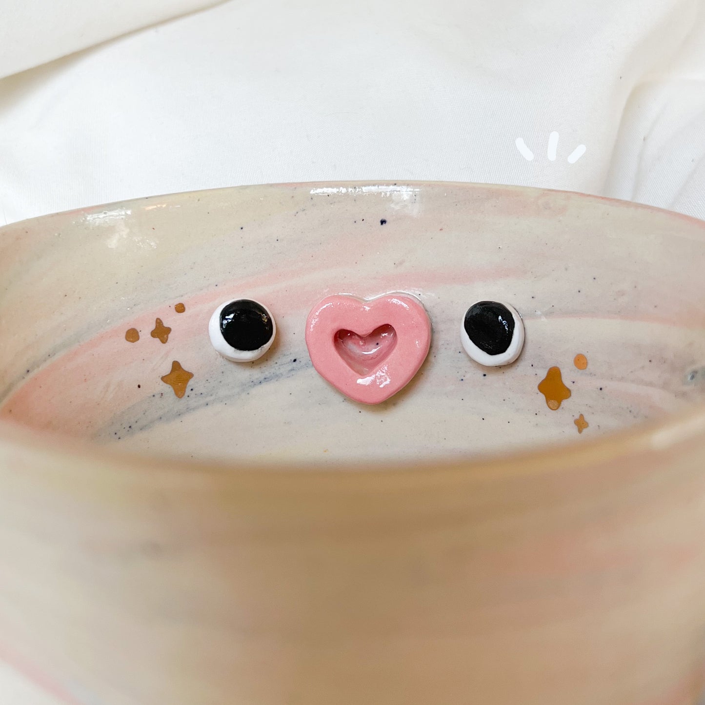 Pastel swirl bowl