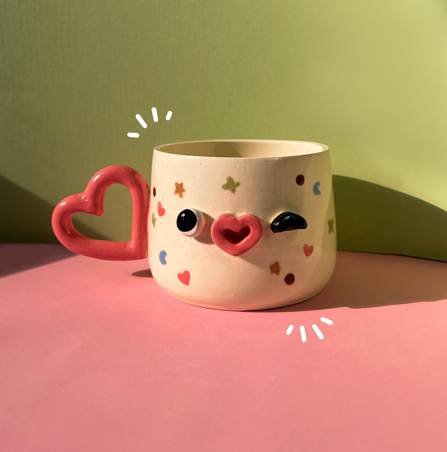 Heart mug