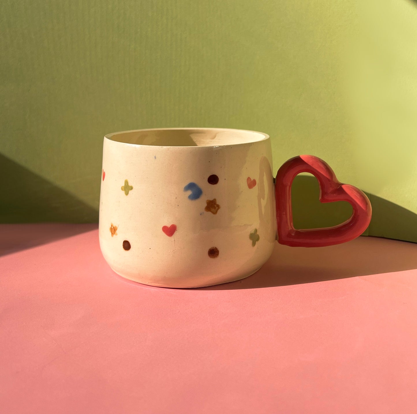Heart mug