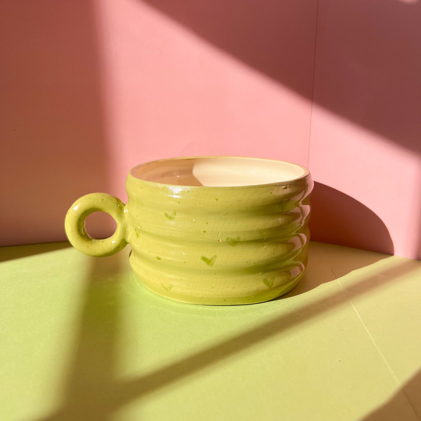 Short matcha mug