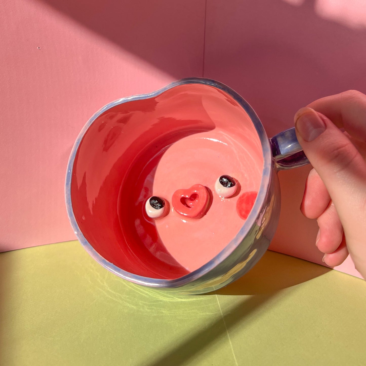 Heart cloud mug