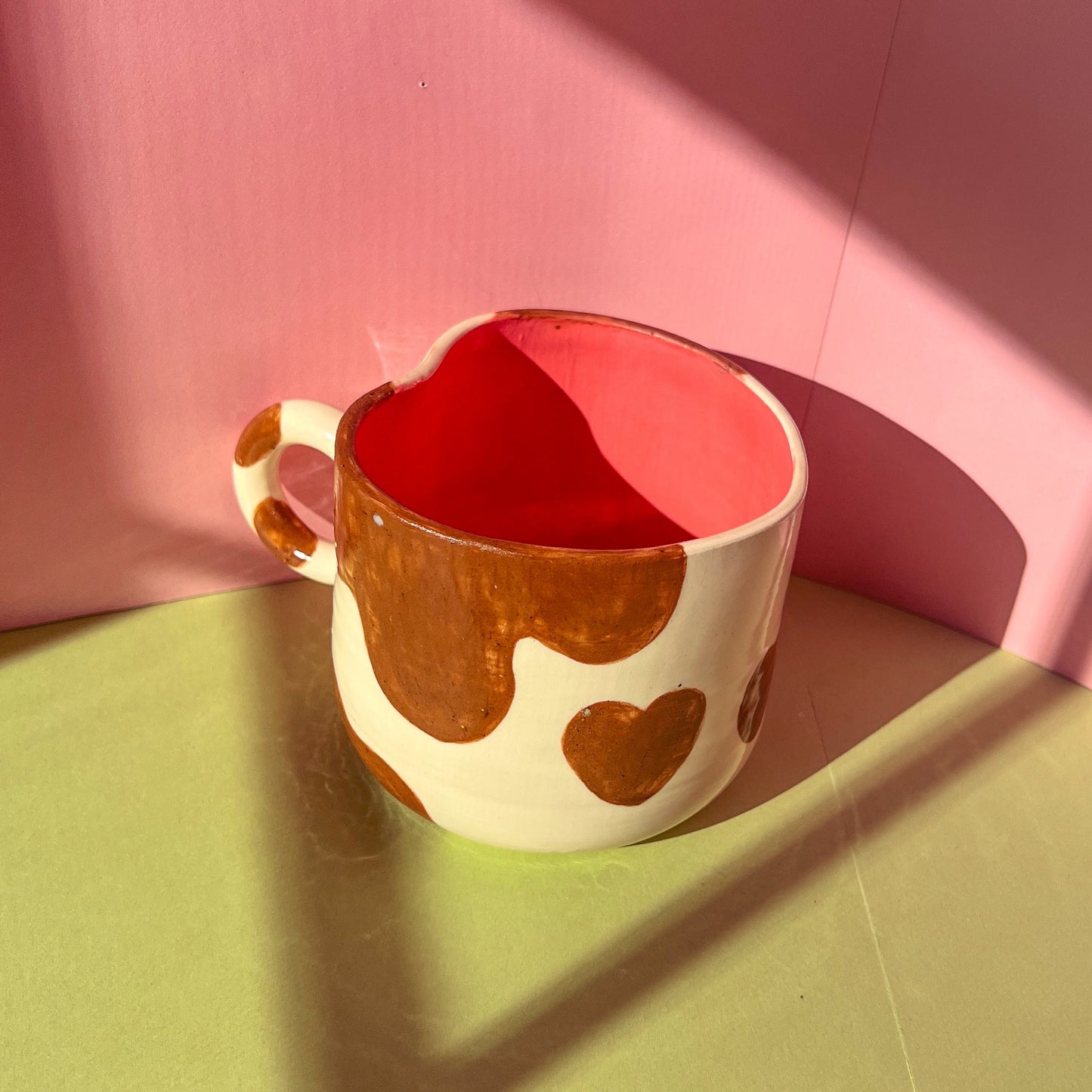 Moo moo heart mug