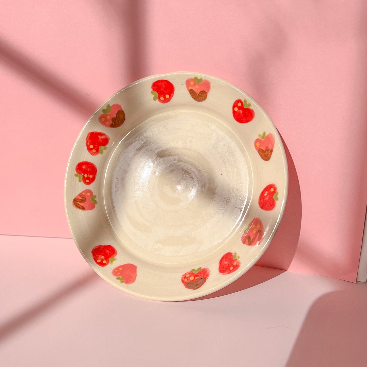 Chocolate strawberry teaset