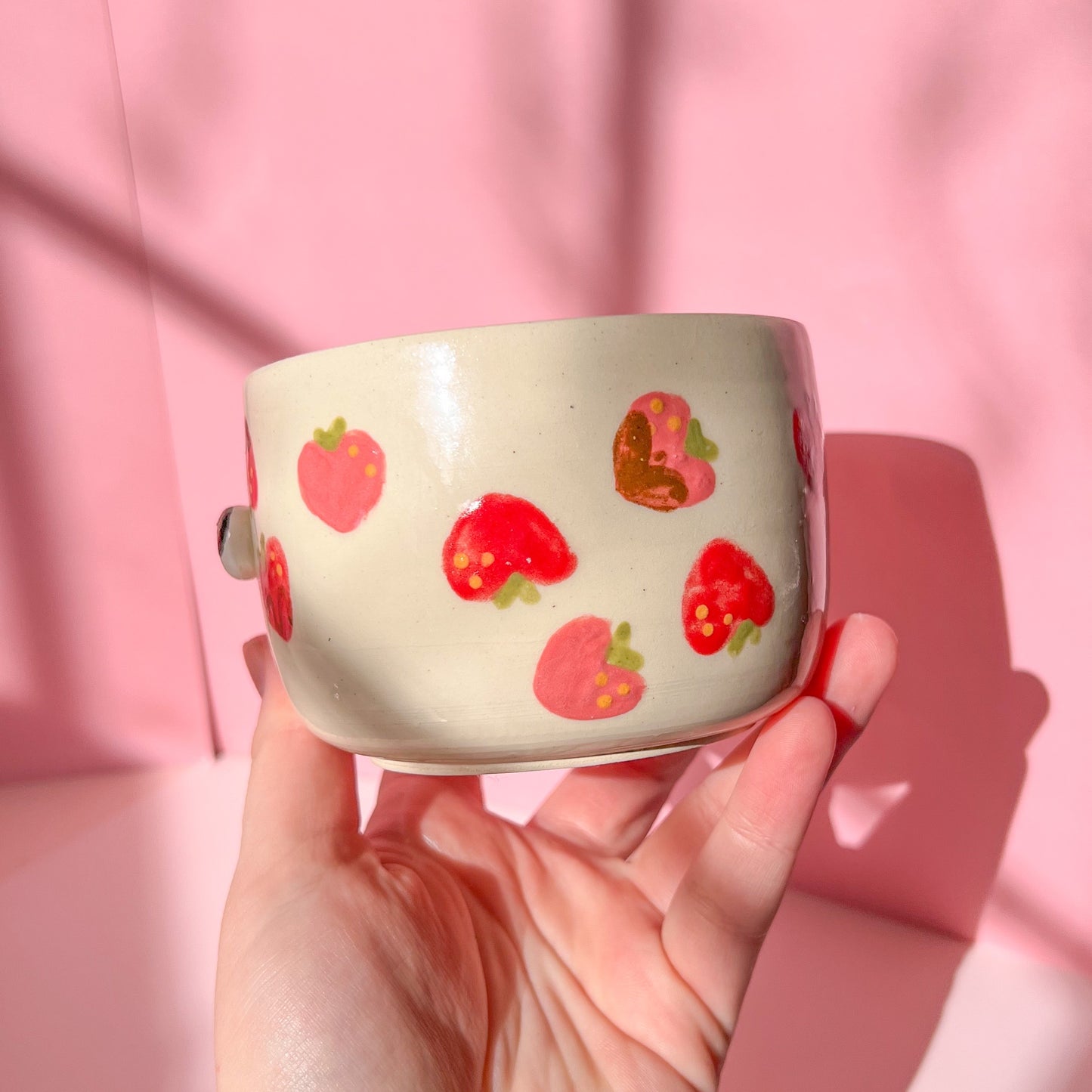 Chocolate strawberry teaset
