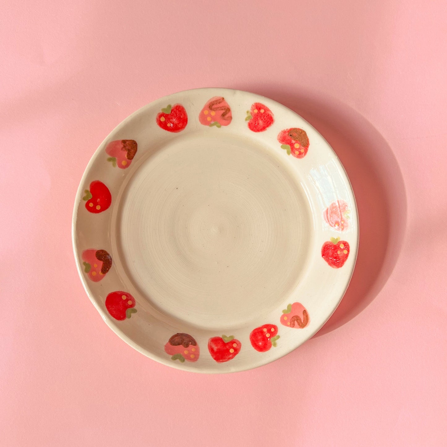 Chocolate strawberry teaset
