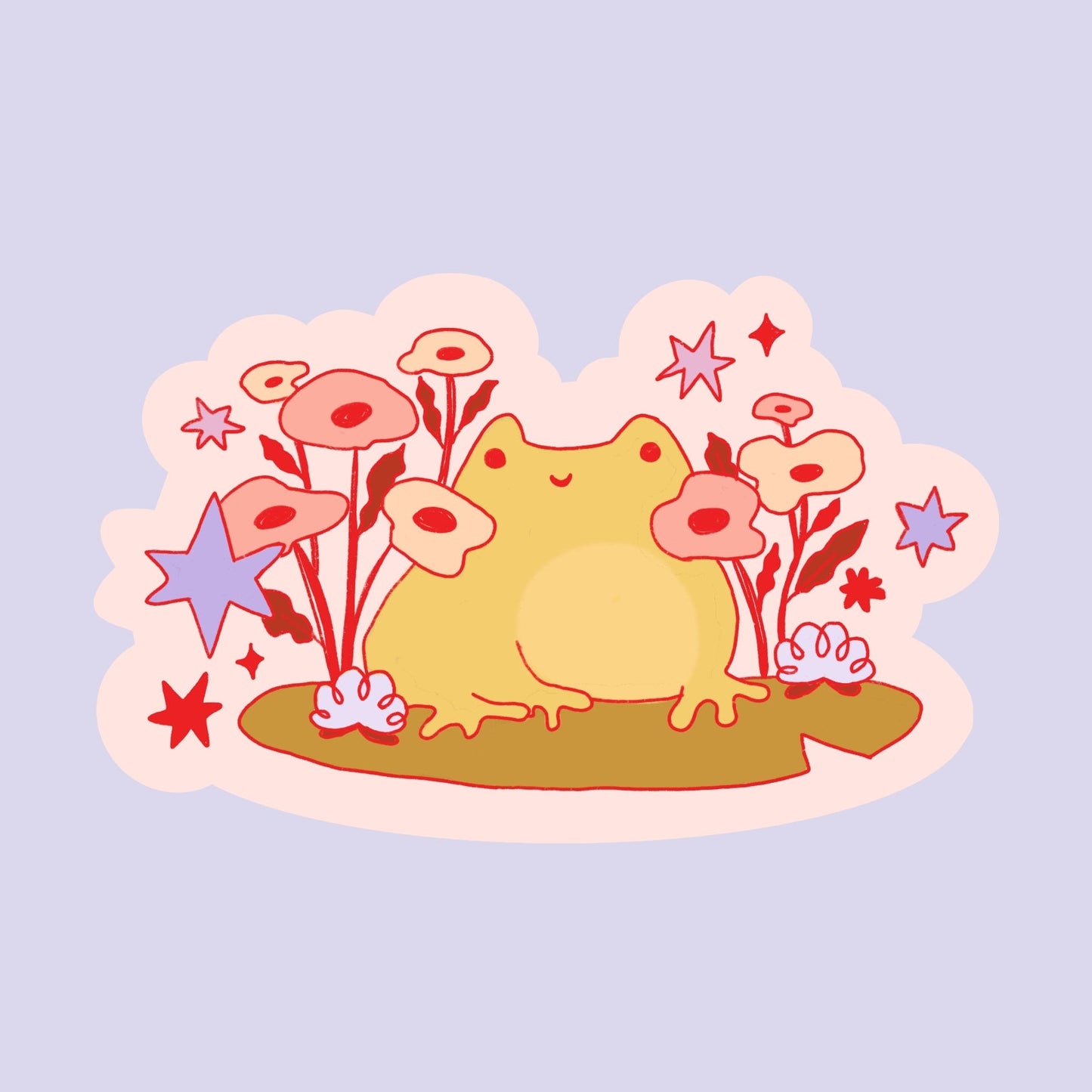 Froggie Sticker