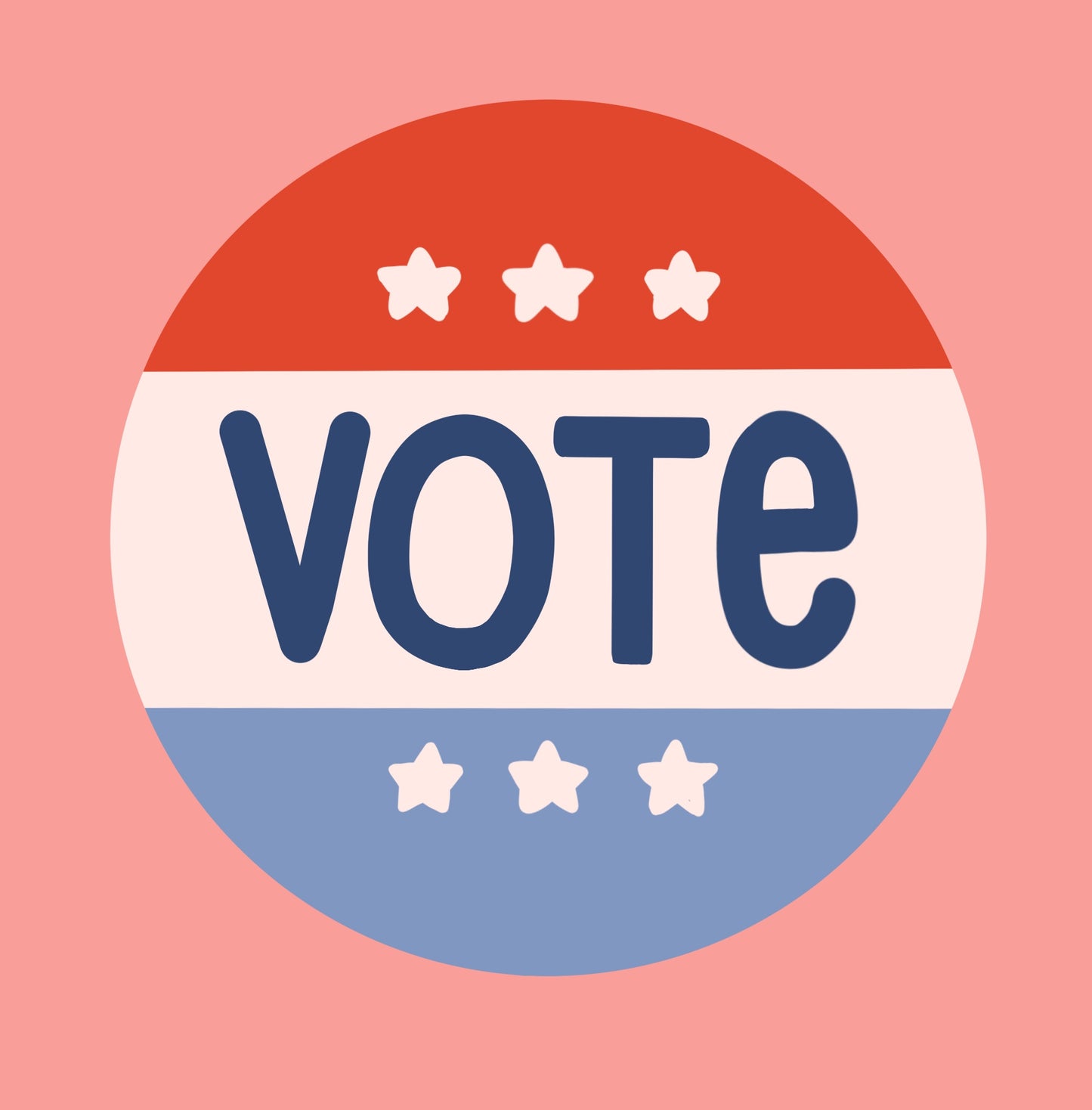 Vote sticker (fundraiser)