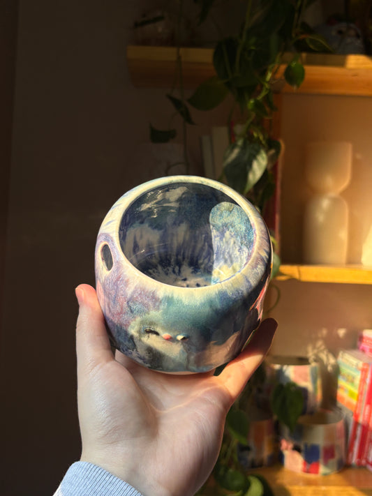 Lavender Waves Latte Mug