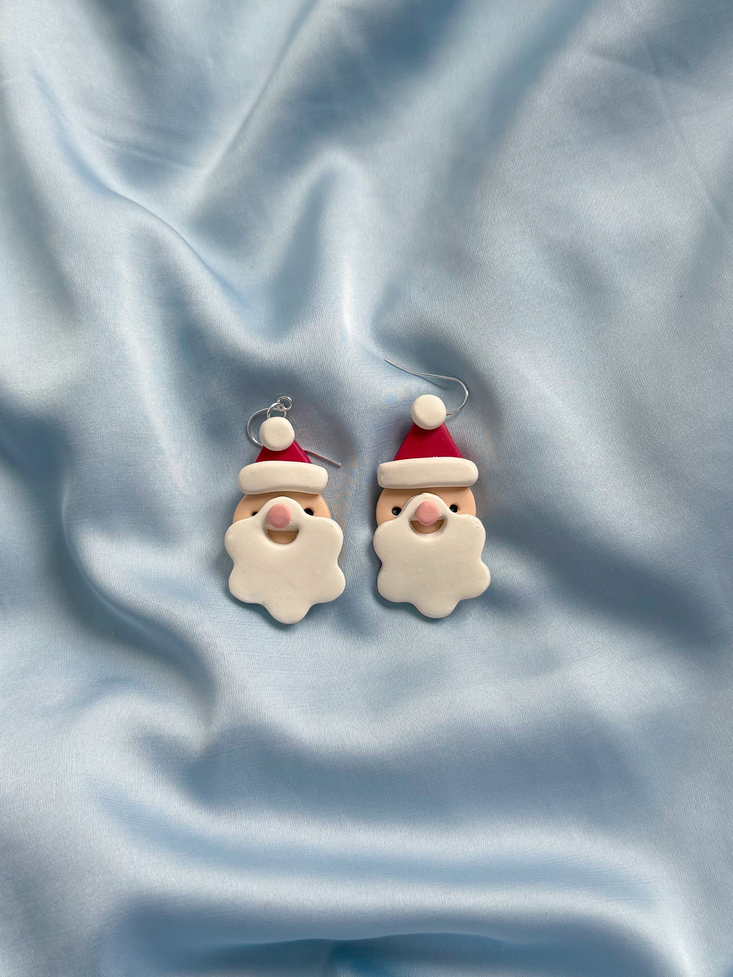 Santa earrings