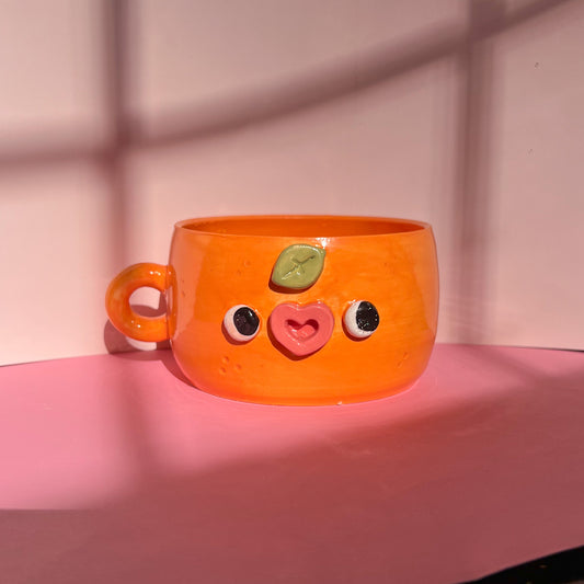 Orange mug