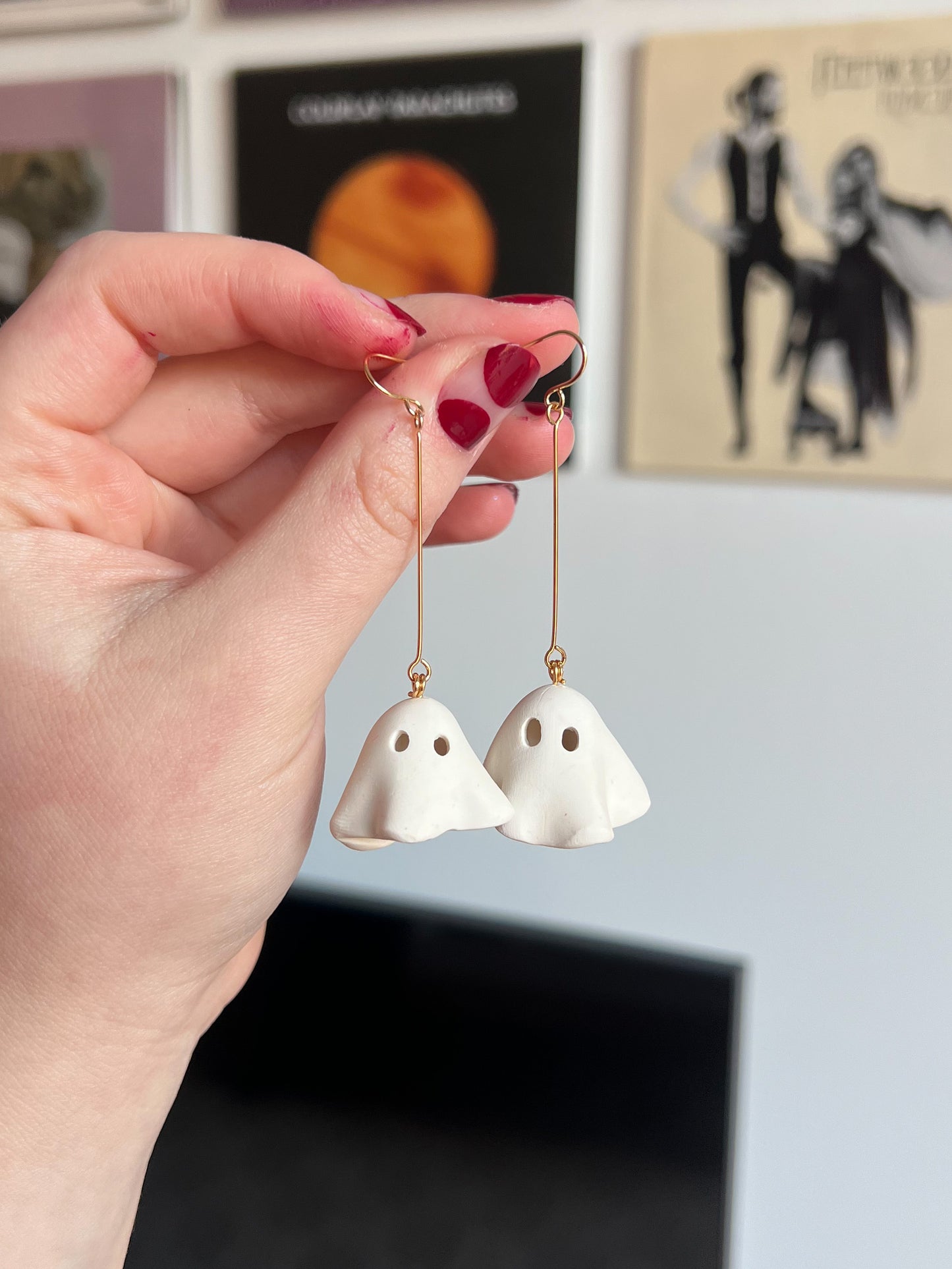 Ghostie earrings