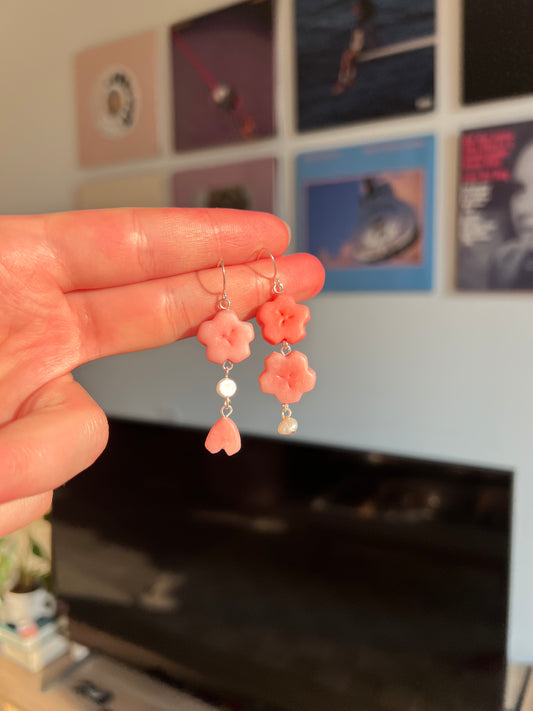 Sakura earrings