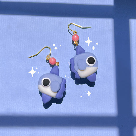Sunfish earrings