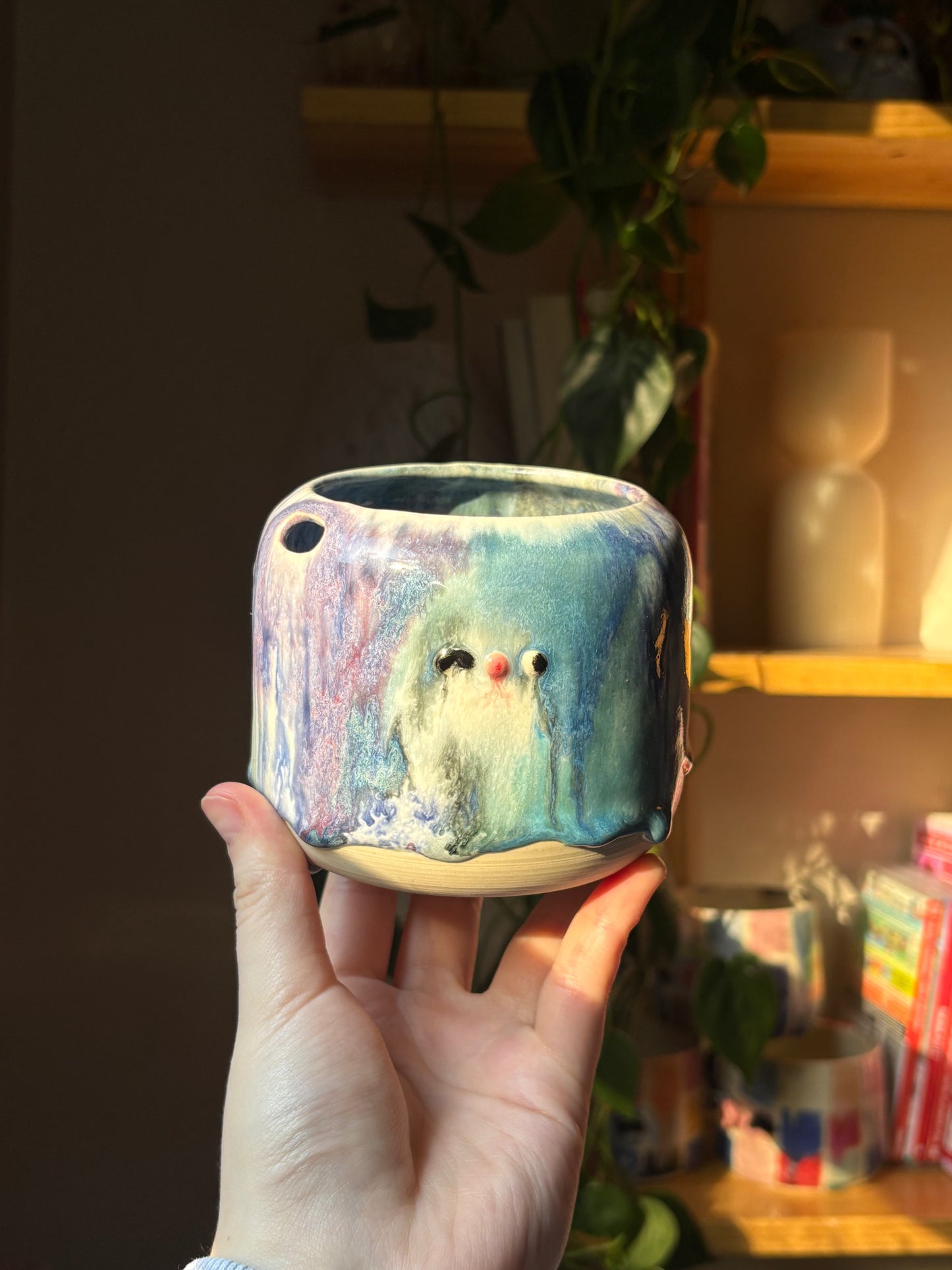 Lavender Waves Latte Mug