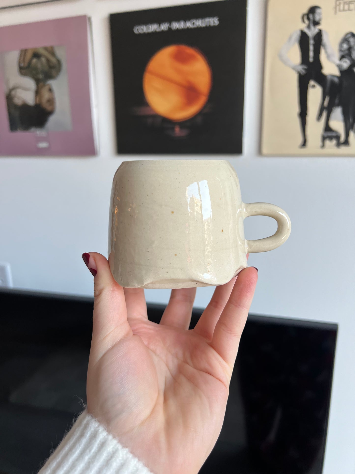 Orange ghostie mug