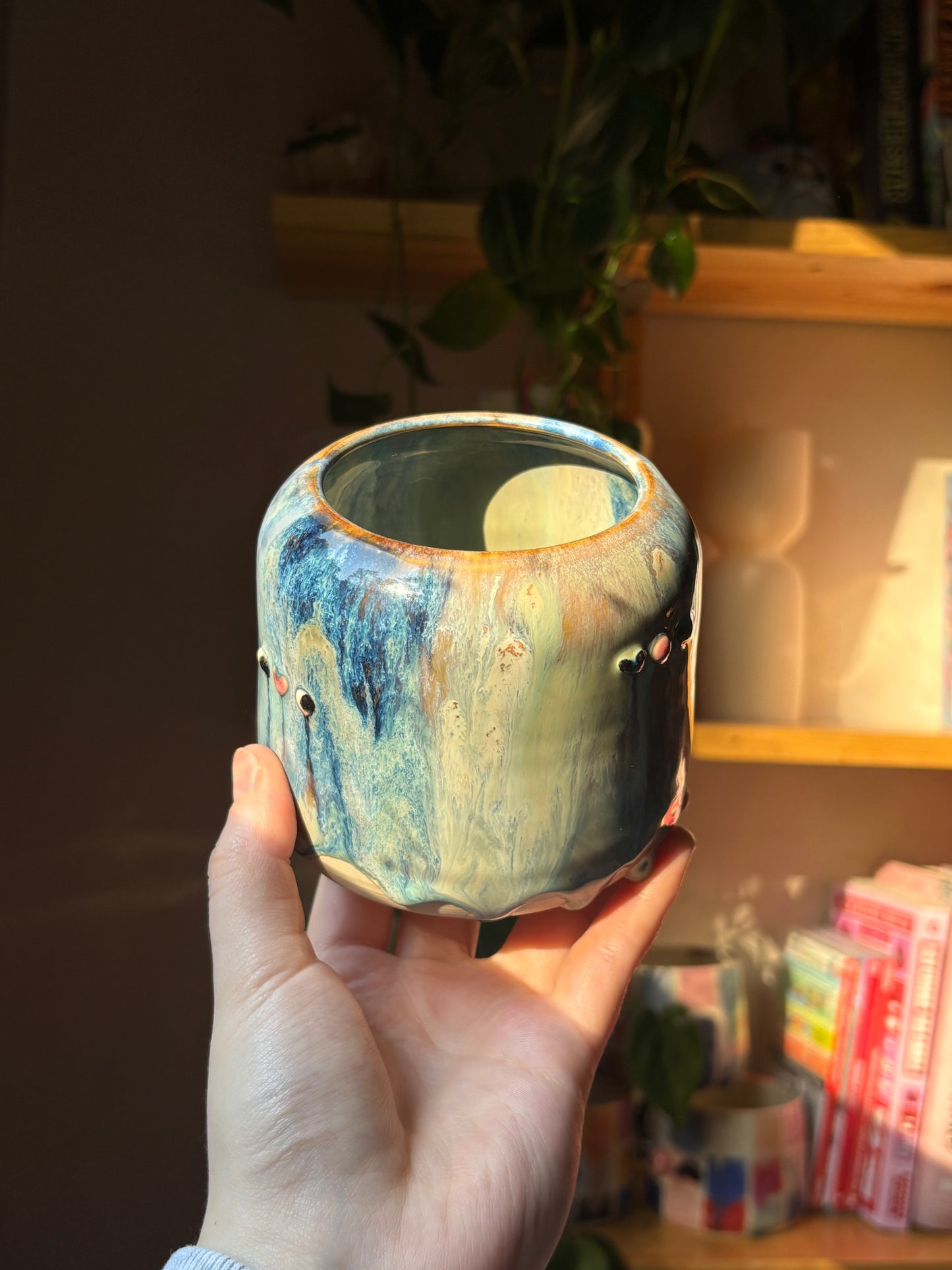 Ocean Tides Latte Mug