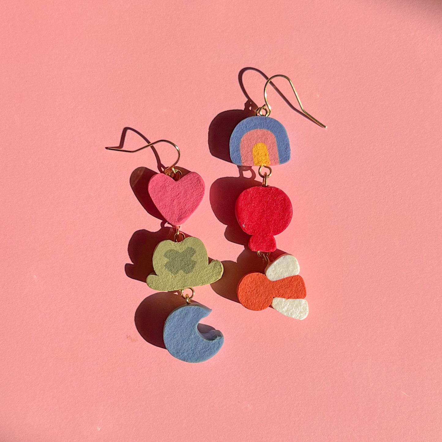 Lucky charm earrings