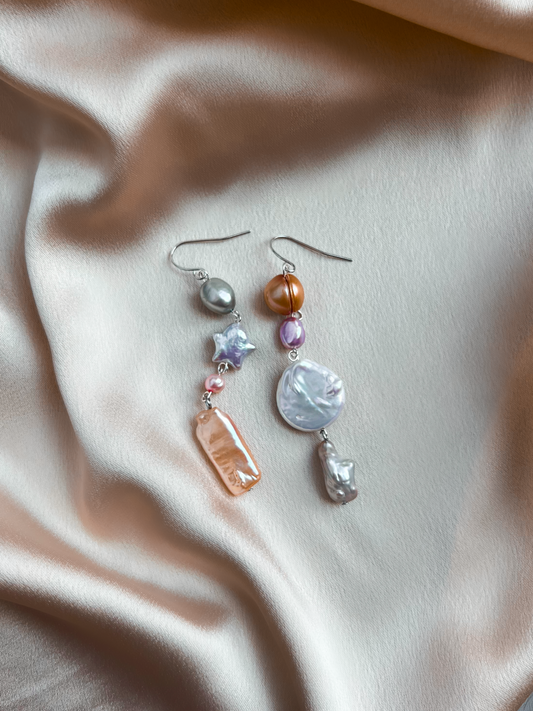 Mixed Pearl earrings