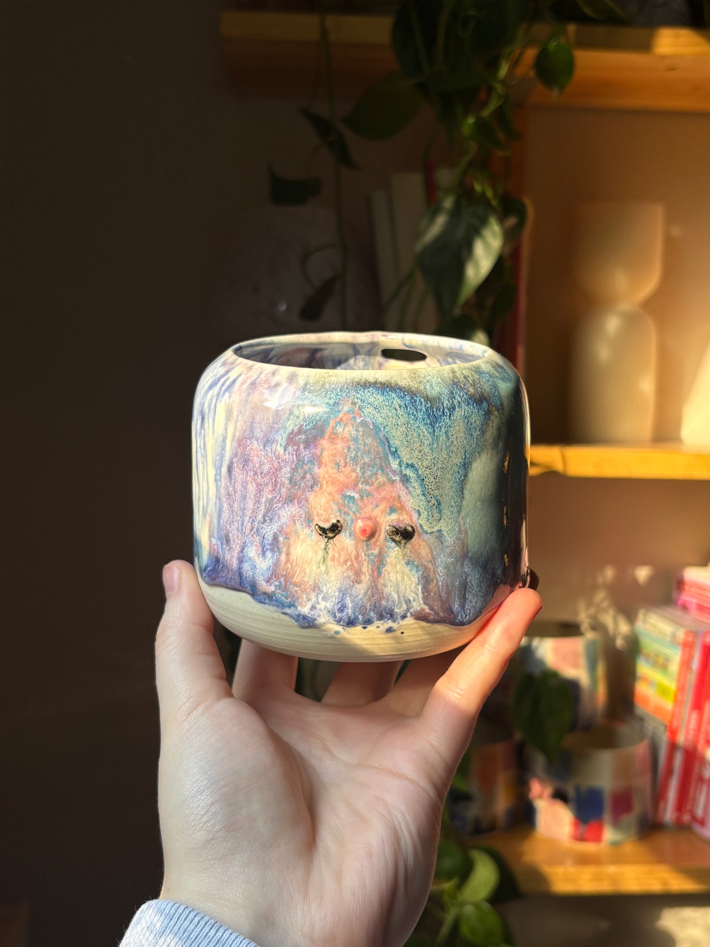 Lavender Waves Latte Mug