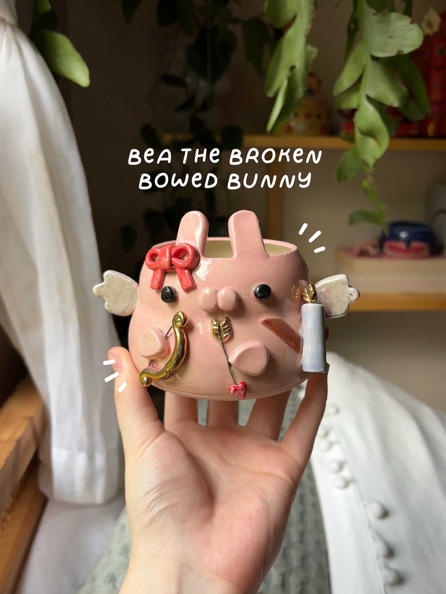 Bea the Broken-Bowed Bunny