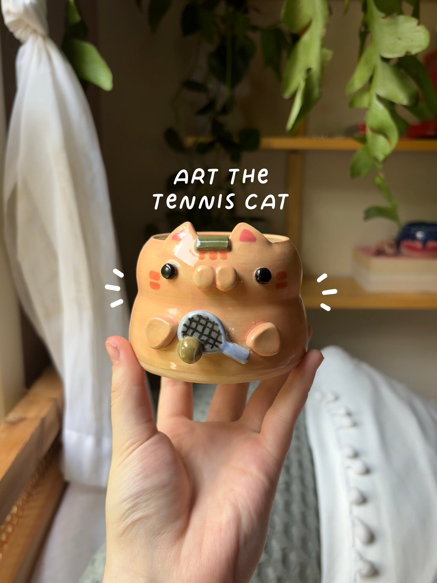 Art the Tennis Cat