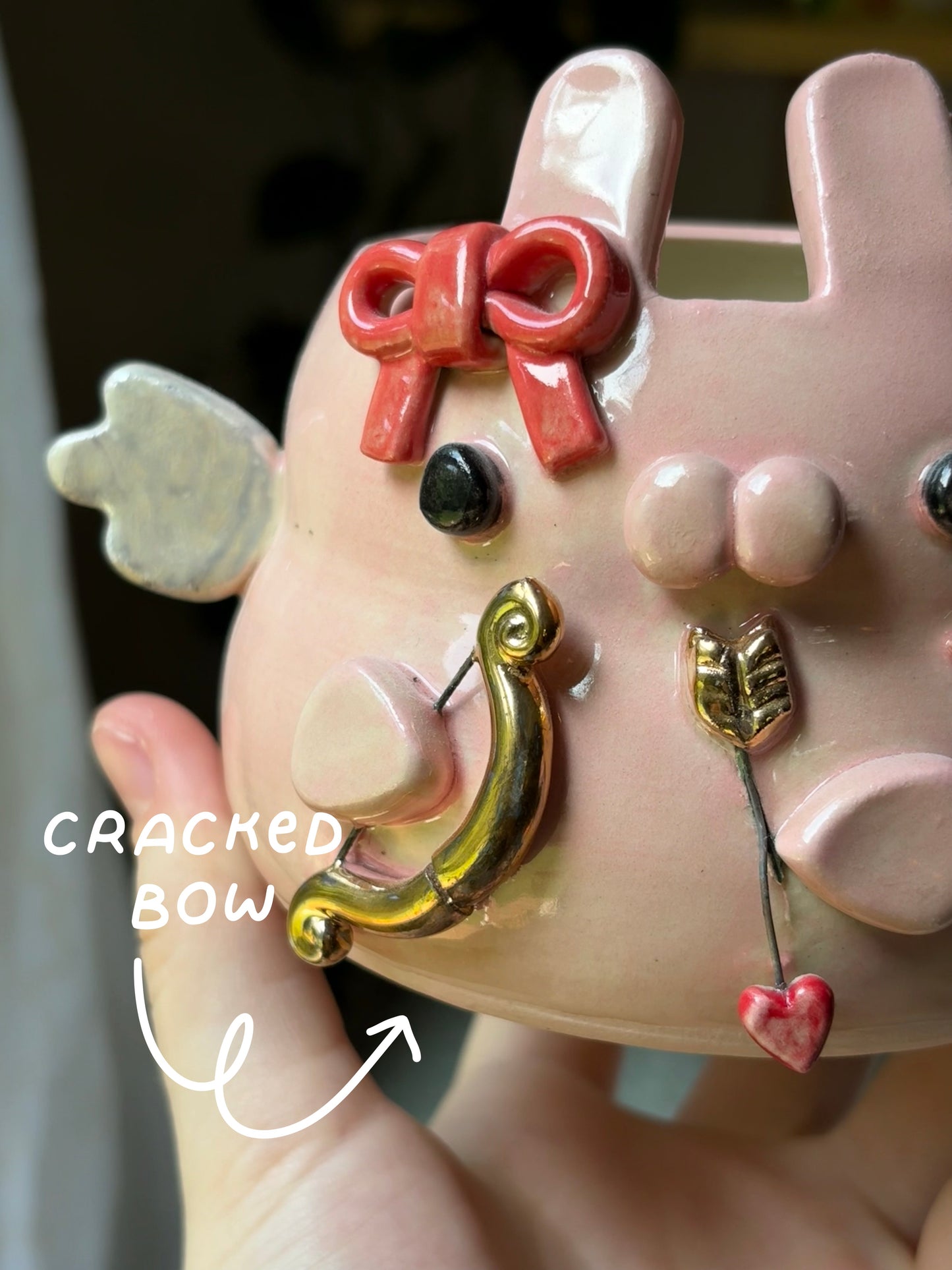 Bea the Broken-Bowed Bunny