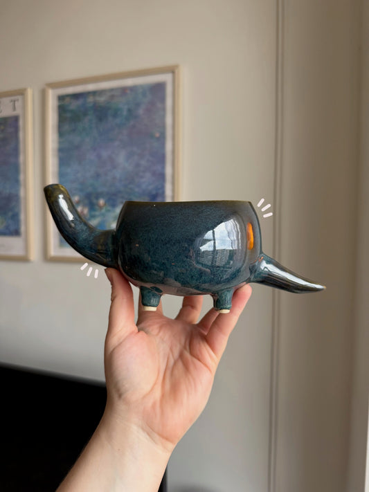 Vega the Brontosaurus Matcha Bowl