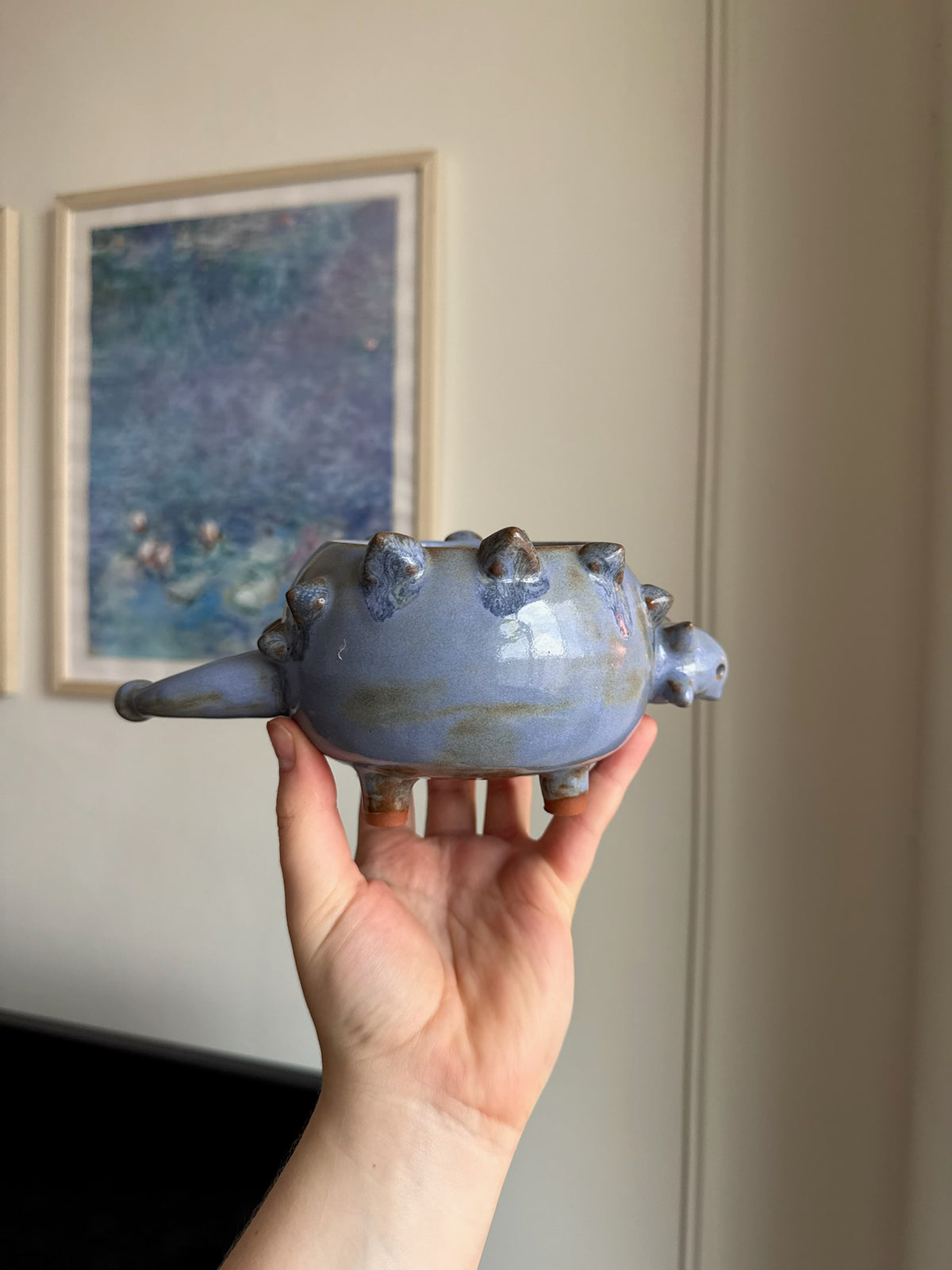 Aria the Ankylosaurus Matcha Bowl