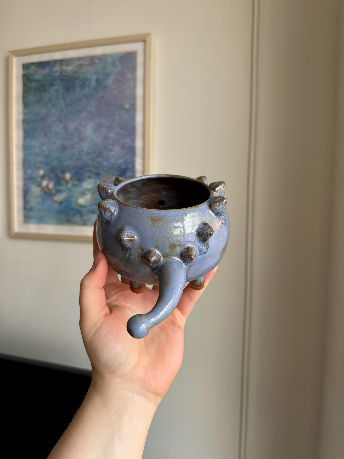 Aria the Ankylosaurus Matcha Bowl