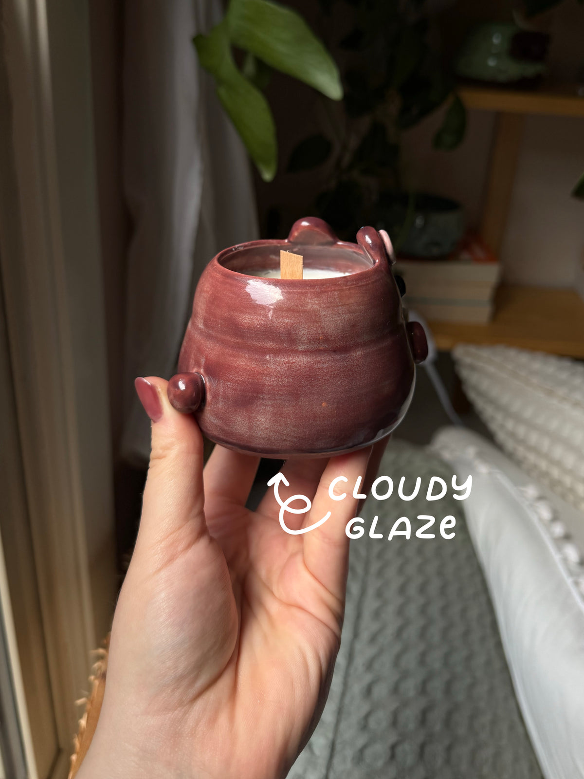 Tiny the Coffee Candle bear