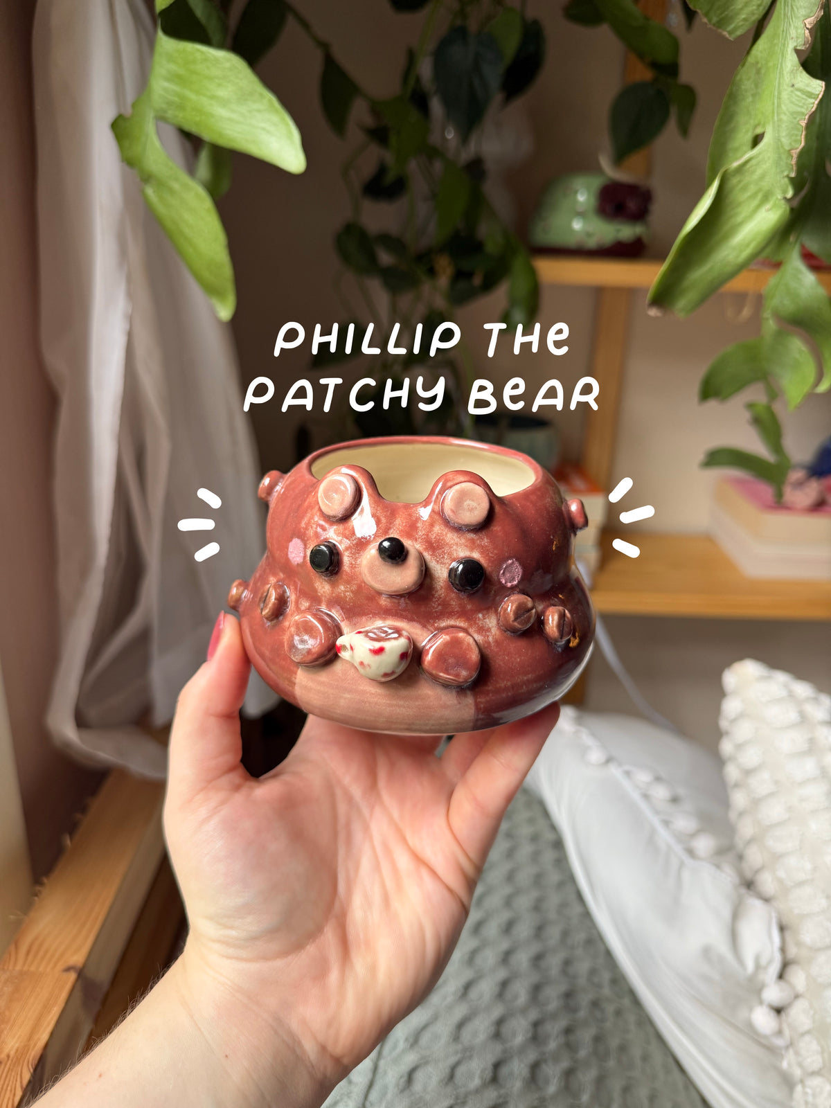Phillip the Patchy bear