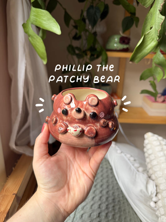 Phillip the Patchy bear