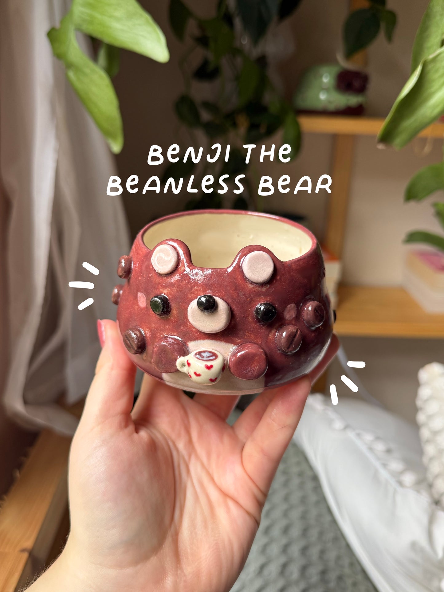 Benji the Beanless bear