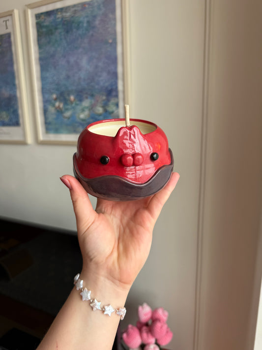 Minnie the Candy Apple Candle