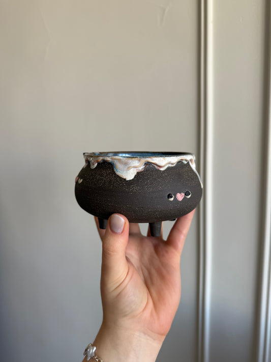 Uranus the Cauldron Matcha Bowl