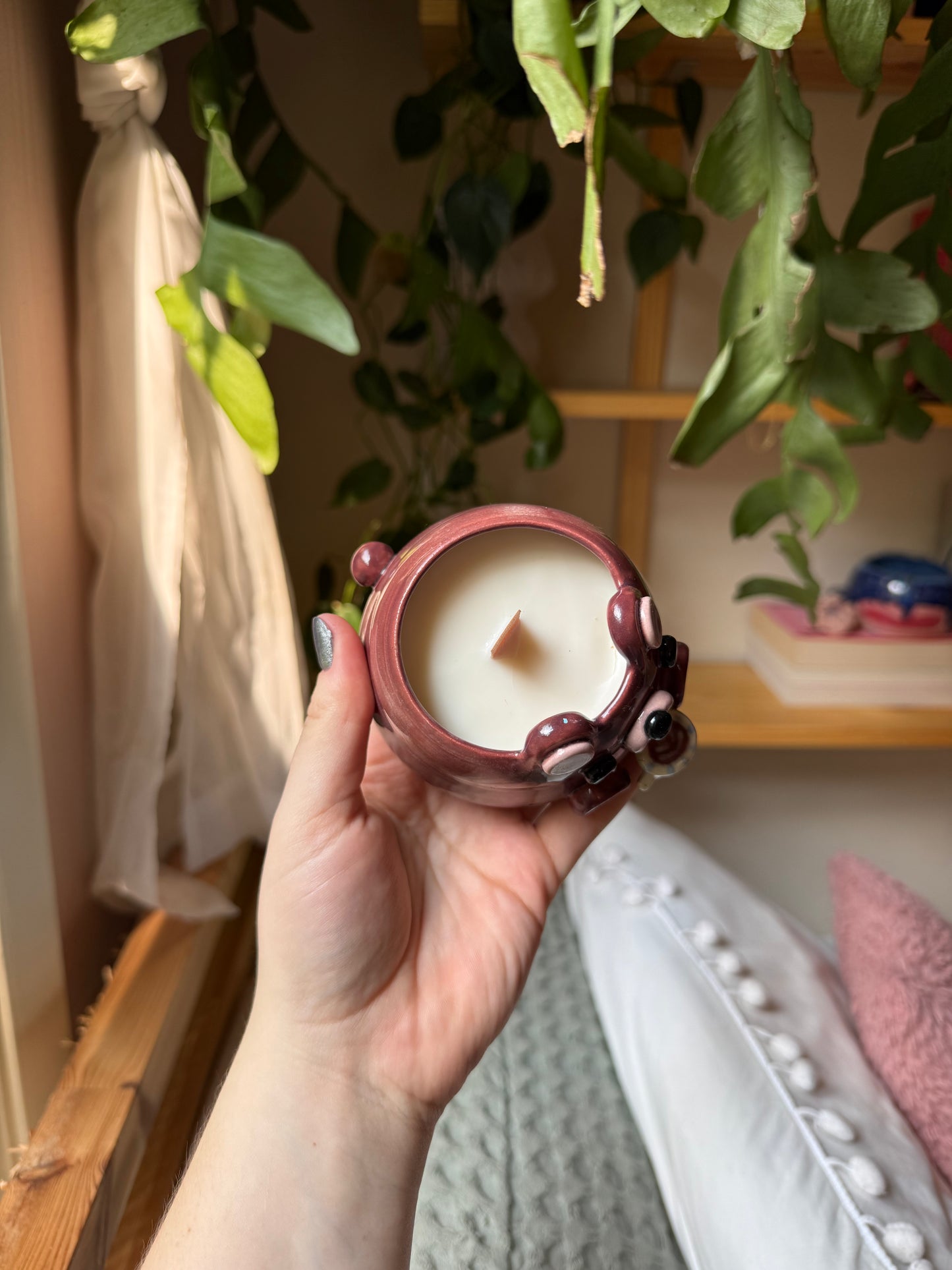 Tiny the Coffee Candle bear