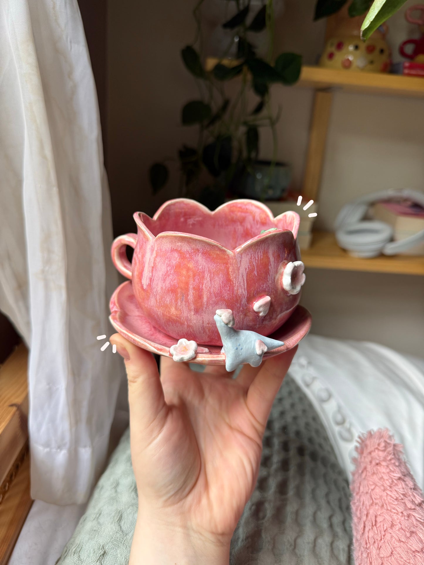 Dino Flower Tea-set