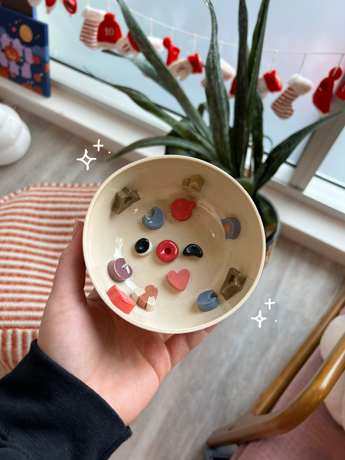 Lucky charm cereal bowl