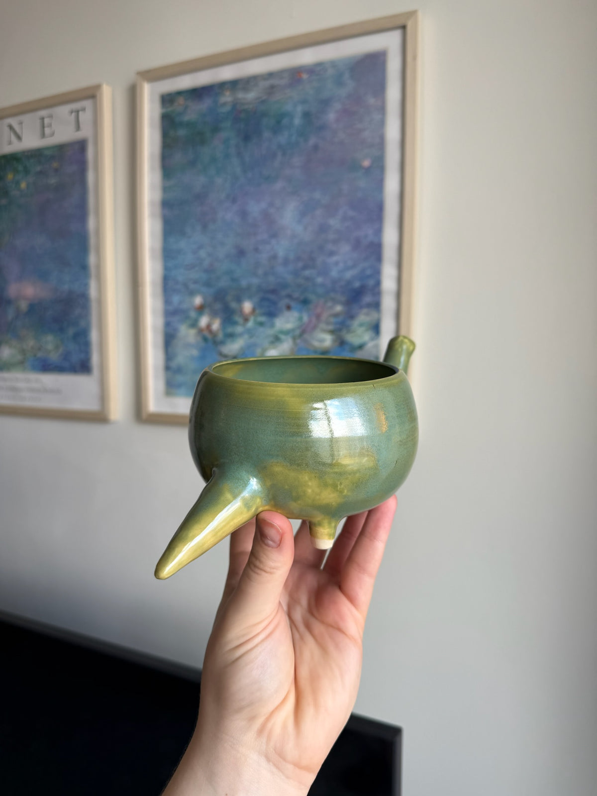 Bowie the Brachiosaurus Matcha Bowl