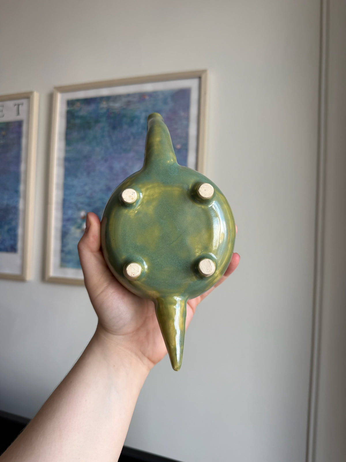 Bowie the Brachiosaurus Matcha Bowl