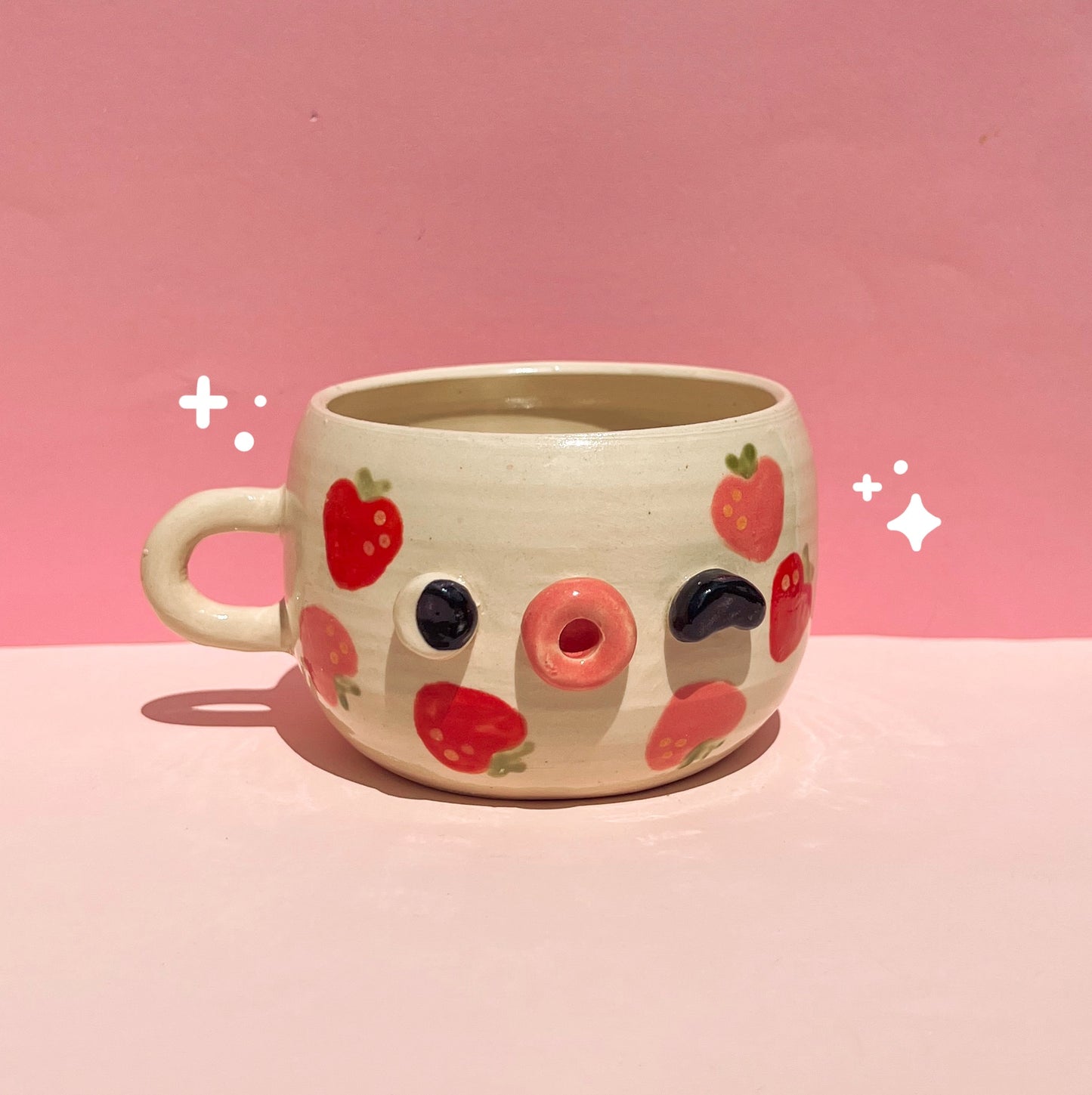 Mini strawberry mug