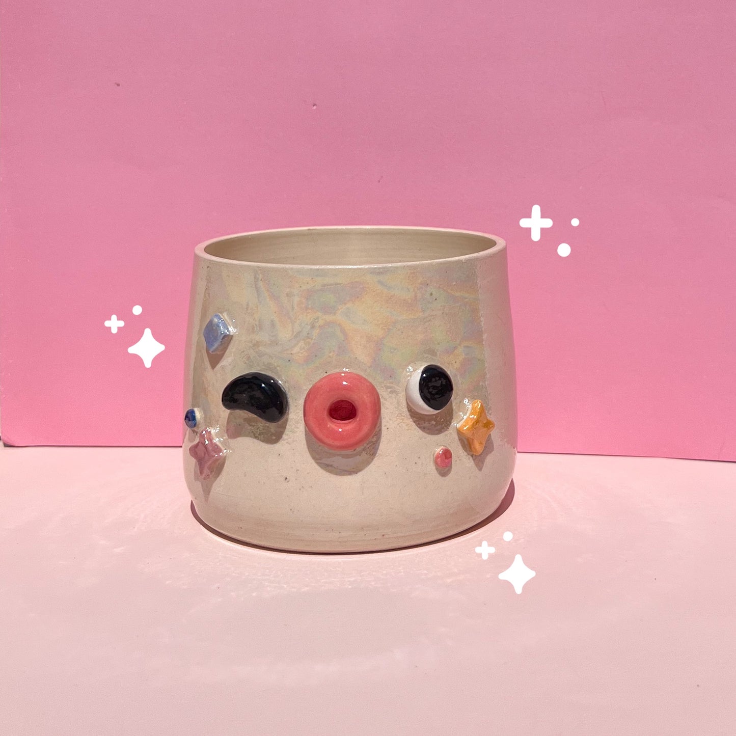Shiny sparkle cup
